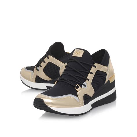 michael michael kors scout leather and neoprene sneaker|Michael Michael Kors Women's Scout Sneaker .